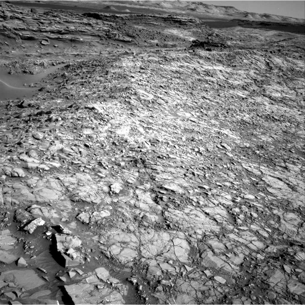 Nasa's Mars rover Curiosity acquired this image using its Right Navigation Camera on Sol 1153, at drive 1624, site number 50