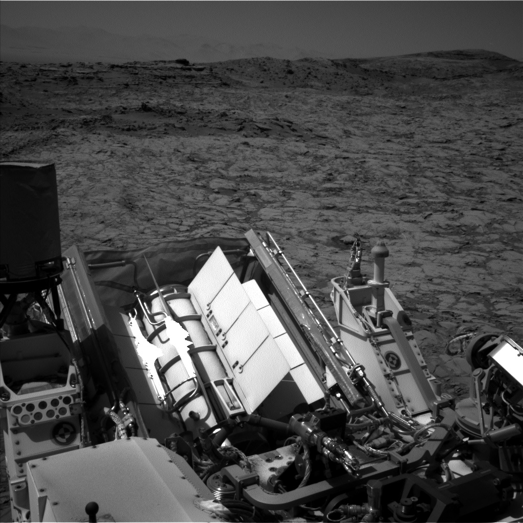 Nasa's Mars rover Curiosity acquired this image using its Left Navigation Camera on Sol 1154, at drive 1624, site number 50