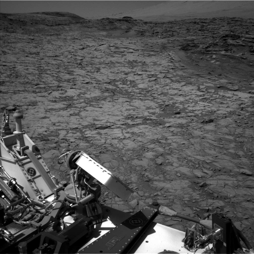 Nasa's Mars rover Curiosity acquired this image using its Left Navigation Camera on Sol 1154, at drive 1624, site number 50