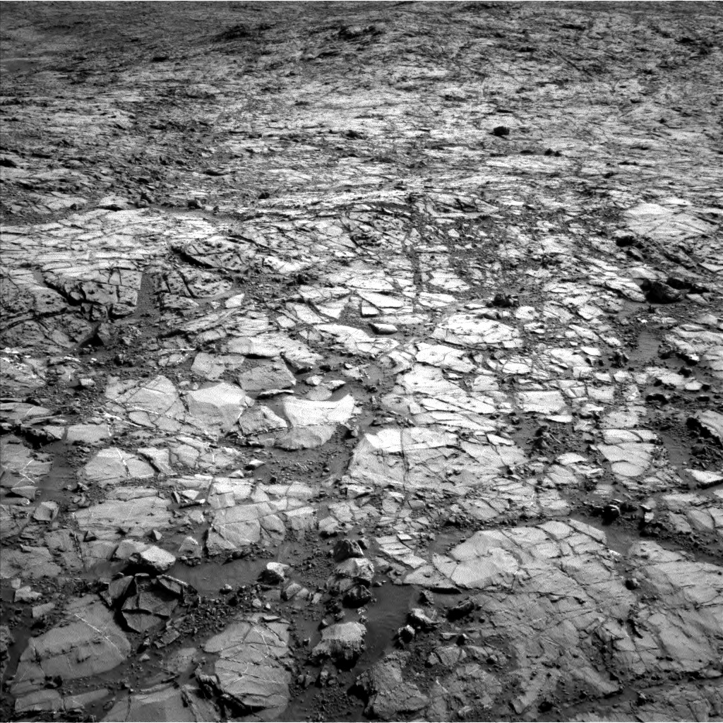 Nasa's Mars rover Curiosity acquired this image using its Left Navigation Camera on Sol 1155, at drive 1882, site number 50