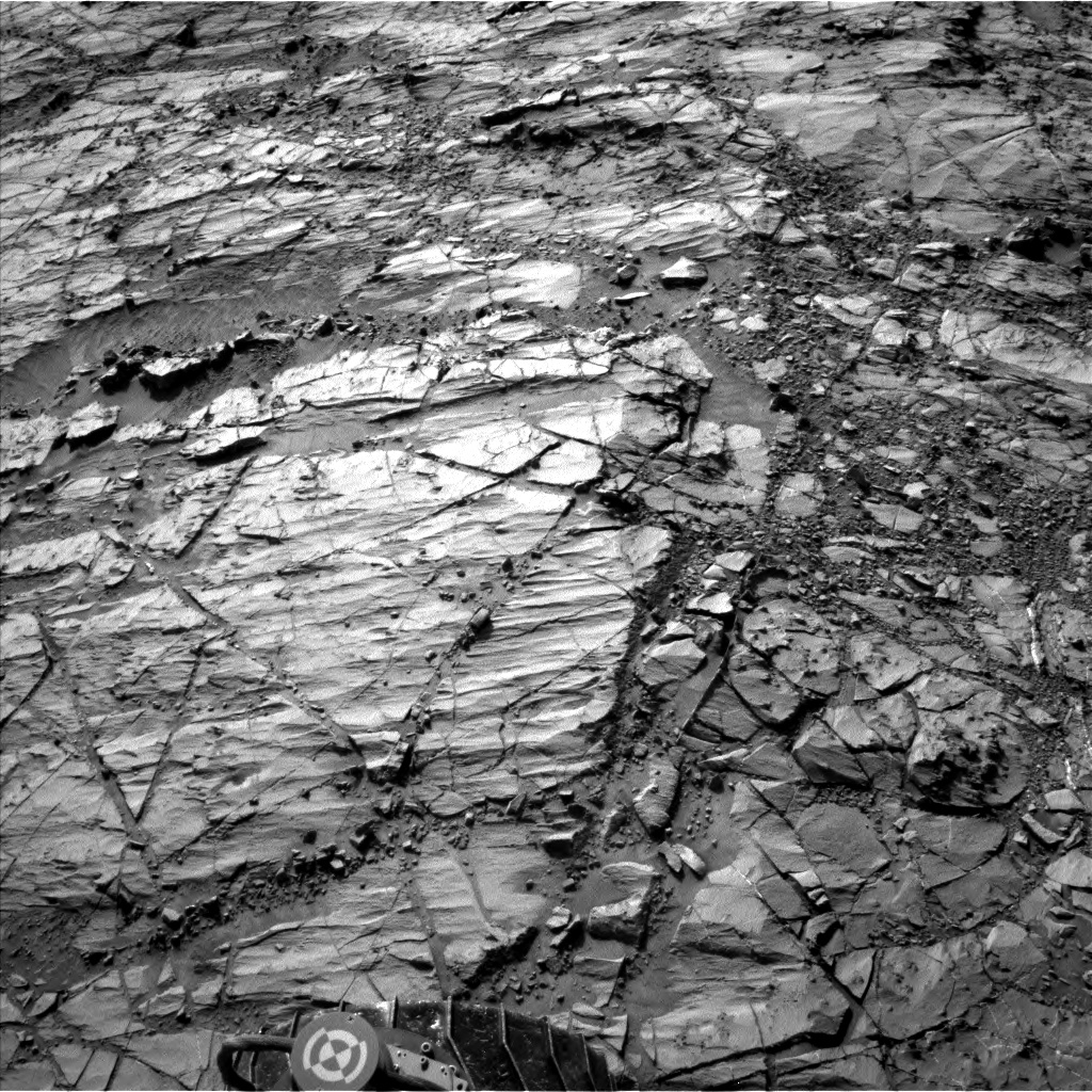 Nasa's Mars rover Curiosity acquired this image using its Left Navigation Camera on Sol 1155, at drive 1928, site number 50