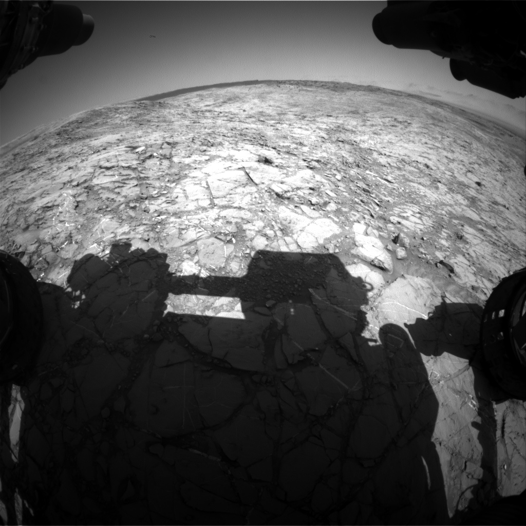 Nasa's Mars rover Curiosity acquired this image using its Front Hazard Avoidance Camera (Front Hazcam) on Sol 1156, at drive 1928, site number 50