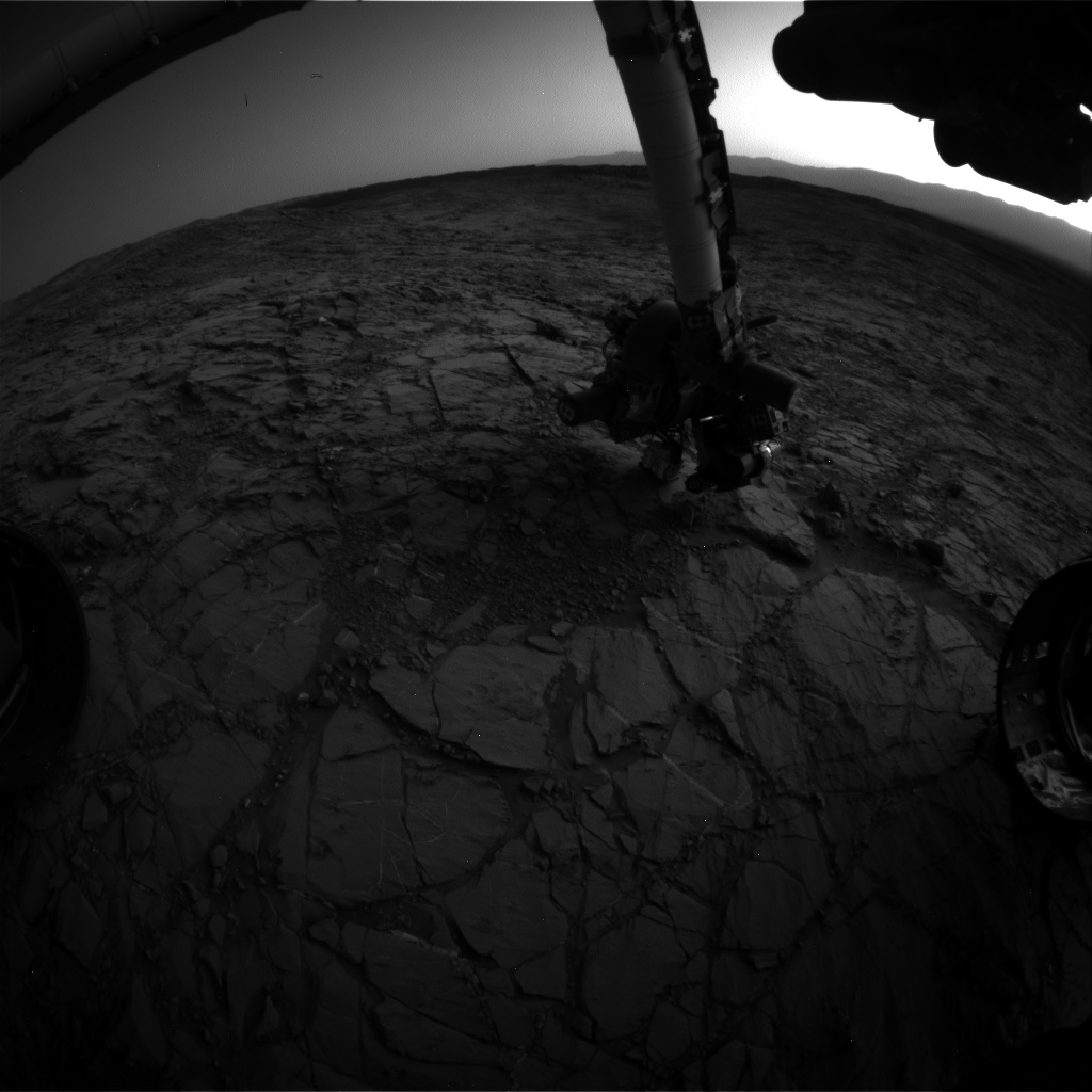 Nasa's Mars rover Curiosity acquired this image using its Front Hazard Avoidance Camera (Front Hazcam) on Sol 1157, at drive 1928, site number 50