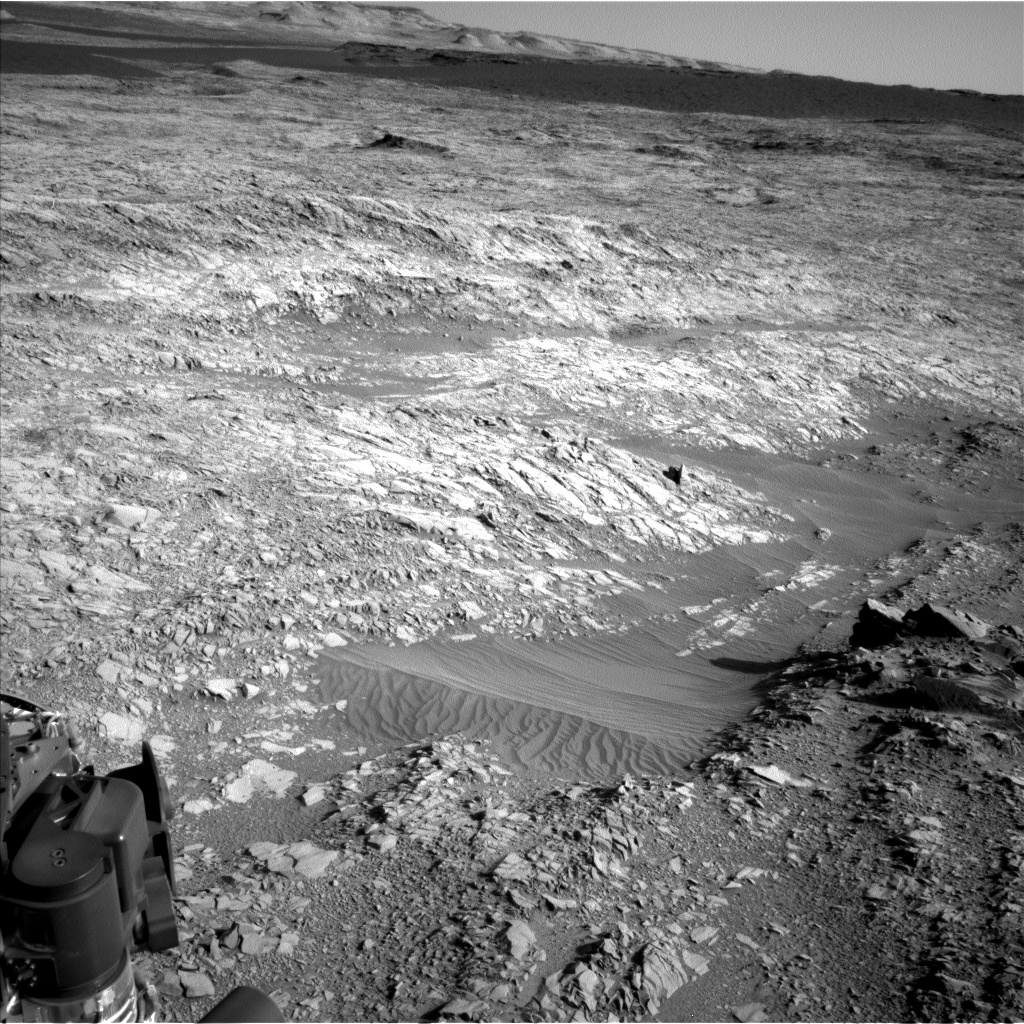 Nasa's Mars rover Curiosity acquired this image using its Left Navigation Camera on Sol 1158, at drive 2438, site number 50