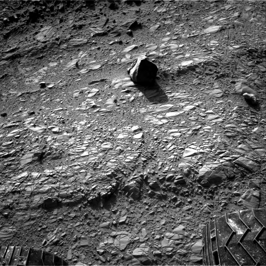 Nasa's Mars rover Curiosity acquired this image using its Right Navigation Camera on Sol 1158, at drive 2438, site number 50