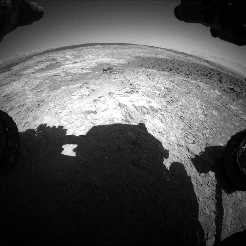 Nasa's Mars rover Curiosity acquired this image using its Front Hazard Avoidance Camera (Front Hazcam) on Sol 1159, at drive 2438, site number 50