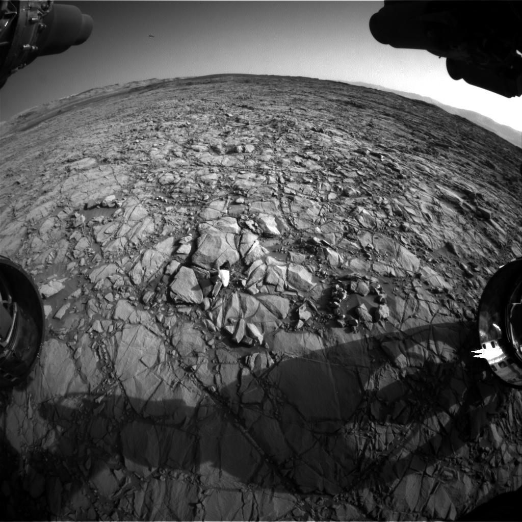Nasa's Mars rover Curiosity acquired this image using its Front Hazard Avoidance Camera (Front Hazcam) on Sol 1160, at drive 2772, site number 50