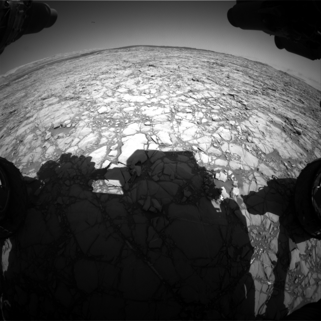 Nasa's Mars rover Curiosity acquired this image using its Front Hazard Avoidance Camera (Front Hazcam) on Sol 1162, at drive 2772, site number 50