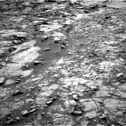 Nasa's Mars rover Curiosity acquired this image using its Left Navigation Camera on Sol 1162, at drive 2802, site number 50