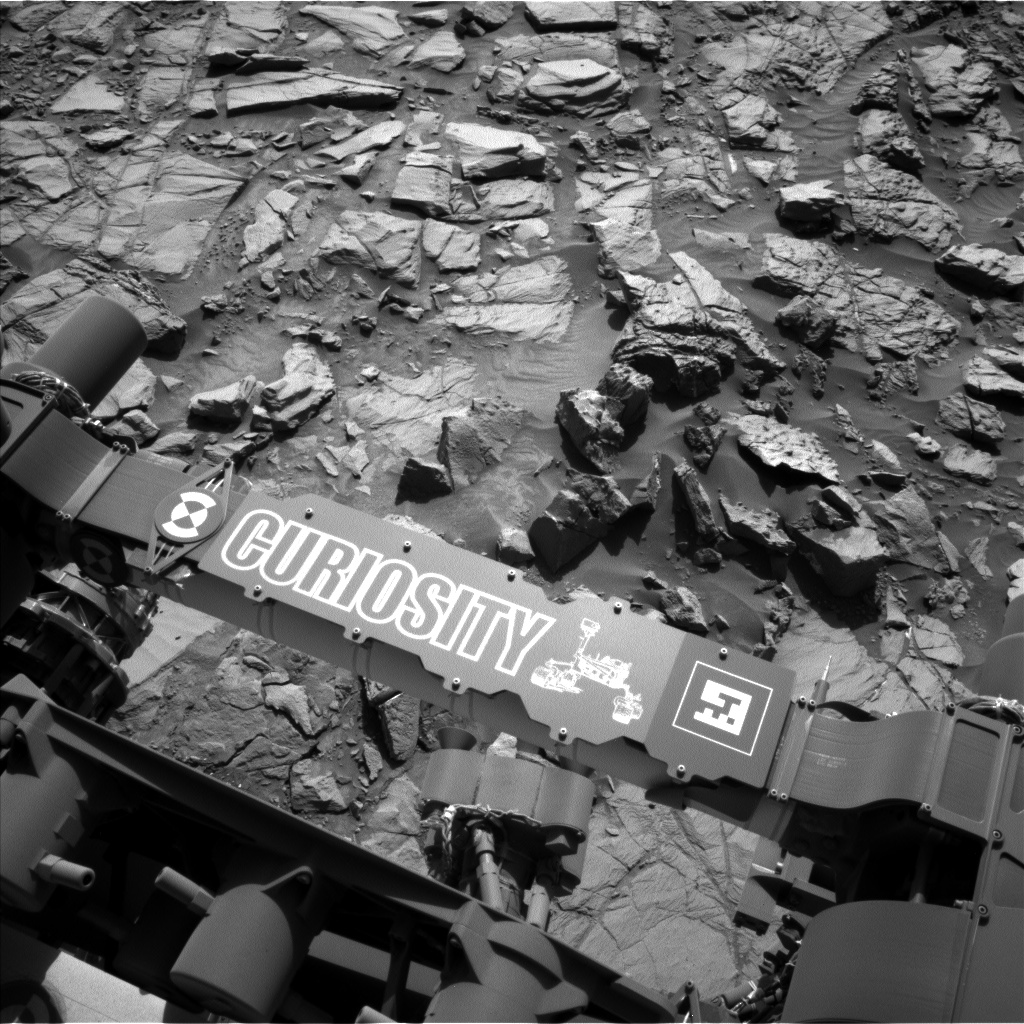 Nasa's Mars rover Curiosity acquired this image using its Left Navigation Camera on Sol 1162, at drive 3076, site number 50