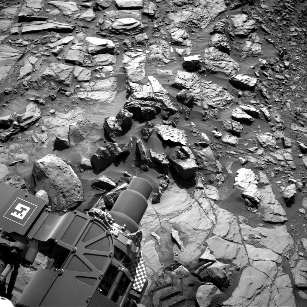Nasa's Mars rover Curiosity acquired this image using its Right Navigation Camera on Sol 1162, at drive 3076, site number 50