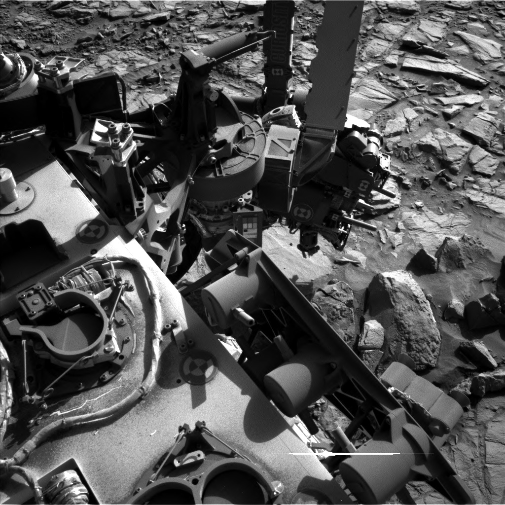 Nasa's Mars rover Curiosity acquired this image using its Left Navigation Camera on Sol 1166, at drive 3076, site number 50