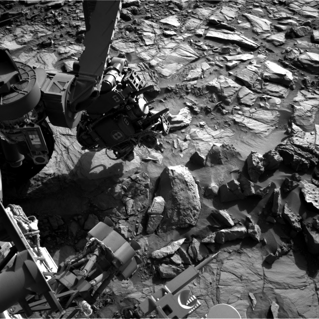 Nasa's Mars rover Curiosity acquired this image using its Right Navigation Camera on Sol 1166, at drive 3076, site number 50