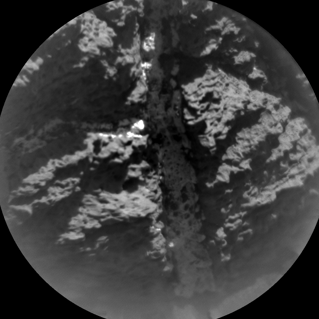 Nasa's Mars rover Curiosity acquired this image using its Chemistry & Camera (ChemCam) on Sol 1166, at drive 3076, site number 50