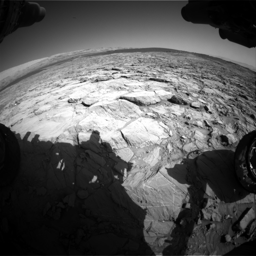 Nasa's Mars rover Curiosity acquired this image using its Front Hazard Avoidance Camera (Front Hazcam) on Sol 1167, at drive 0, site number 51