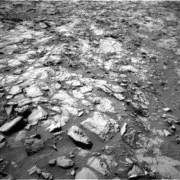 Nasa's Mars rover Curiosity acquired this image using its Left Navigation Camera on Sol 1167, at drive 3136, site number 50