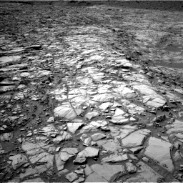 Nasa's Mars rover Curiosity acquired this image using its Left Navigation Camera on Sol 1167, at drive 3304, site number 50