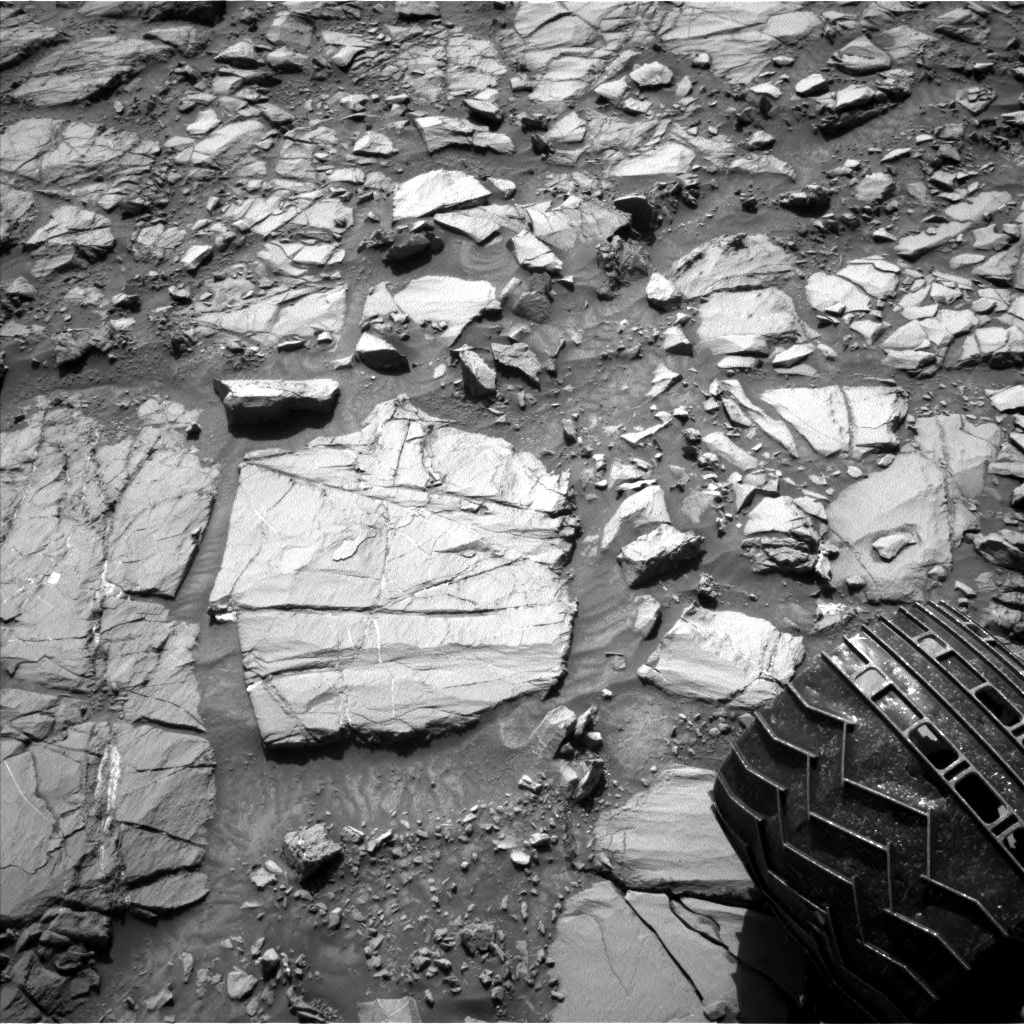 Nasa's Mars rover Curiosity acquired this image using its Left Navigation Camera on Sol 1167, at drive 0, site number 51