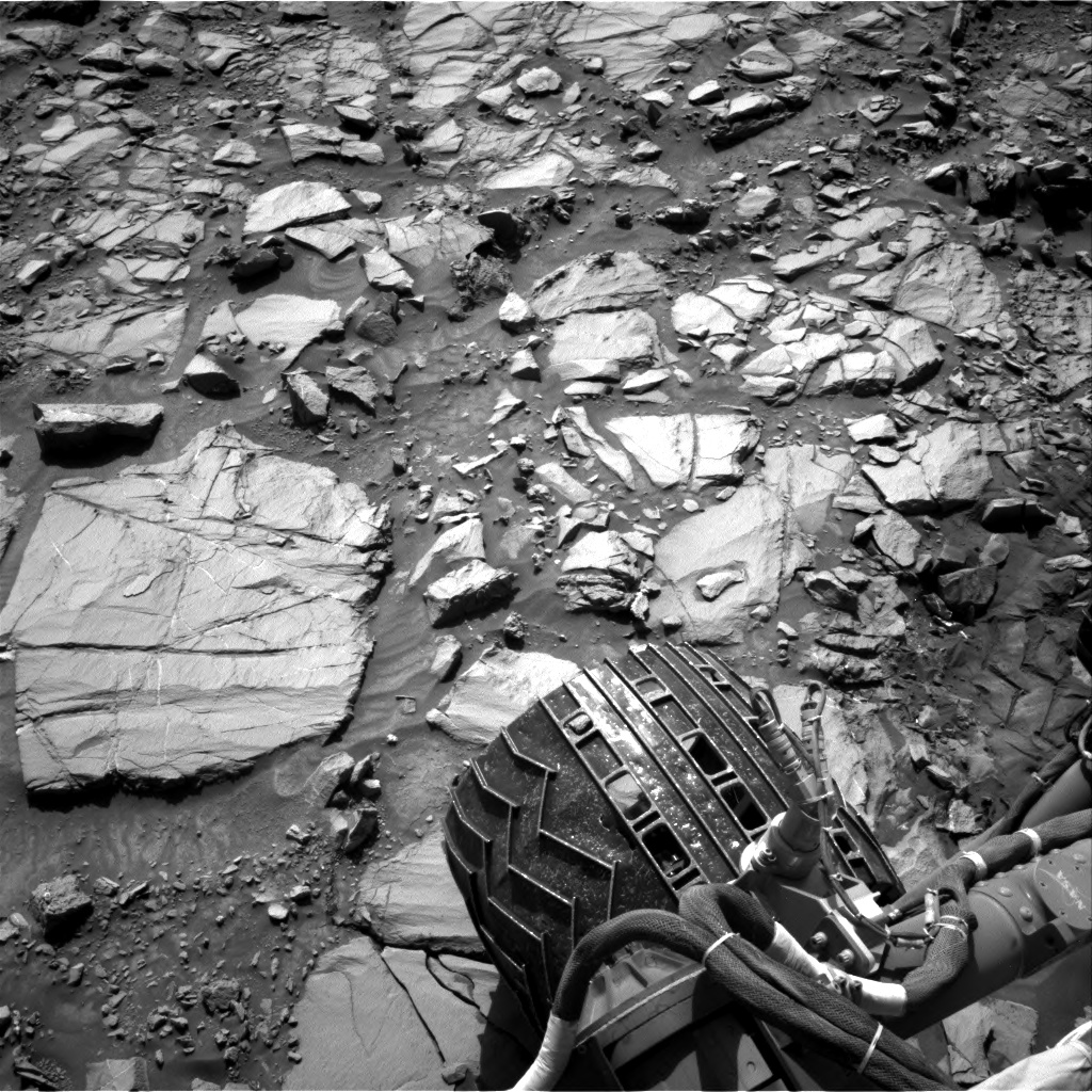 Nasa's Mars rover Curiosity acquired this image using its Right Navigation Camera on Sol 1167, at drive 0, site number 51