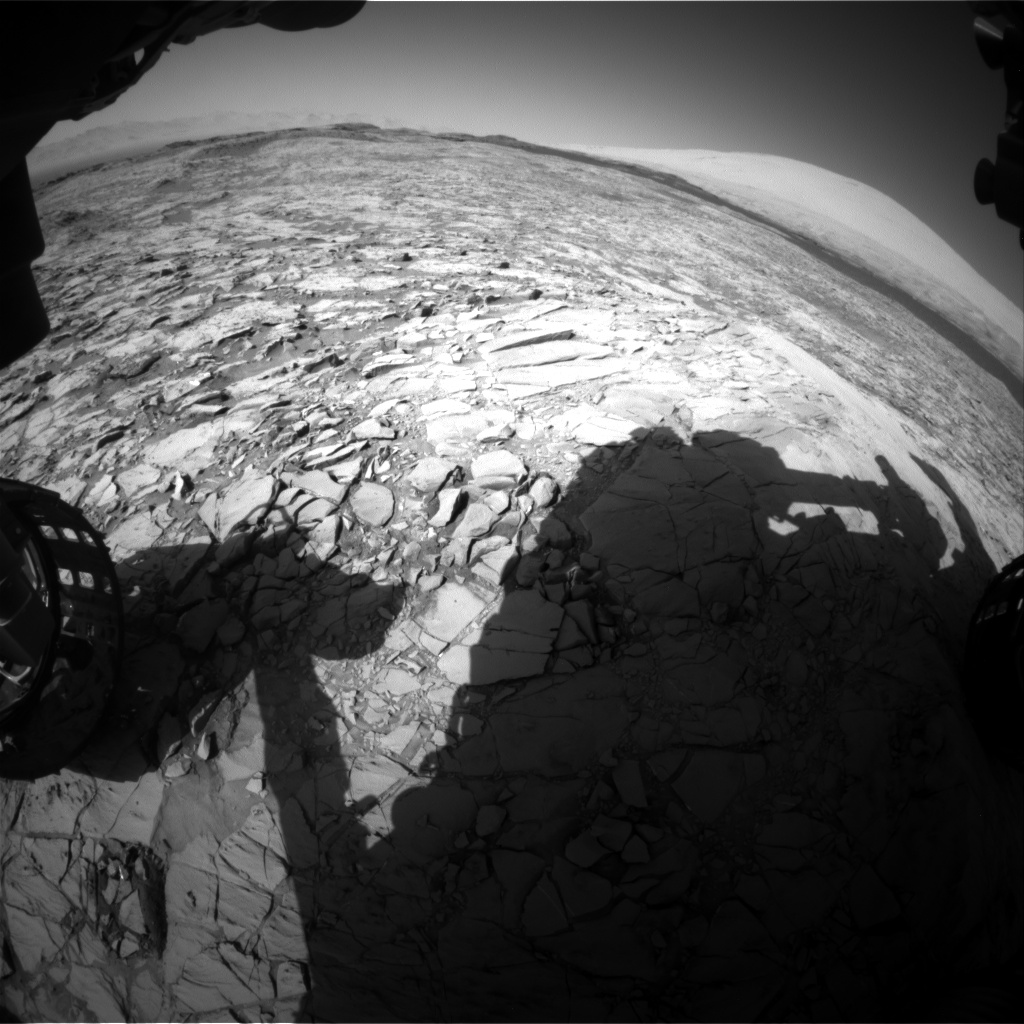 Nasa's Mars rover Curiosity acquired this image using its Front Hazard Avoidance Camera (Front Hazcam) on Sol 1168, at drive 268, site number 51