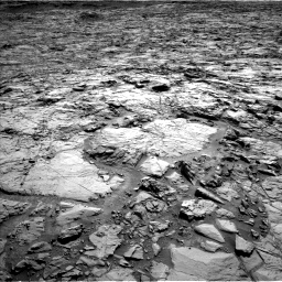 Nasa's Mars rover Curiosity acquired this image using its Left Navigation Camera on Sol 1168, at drive 168, site number 51