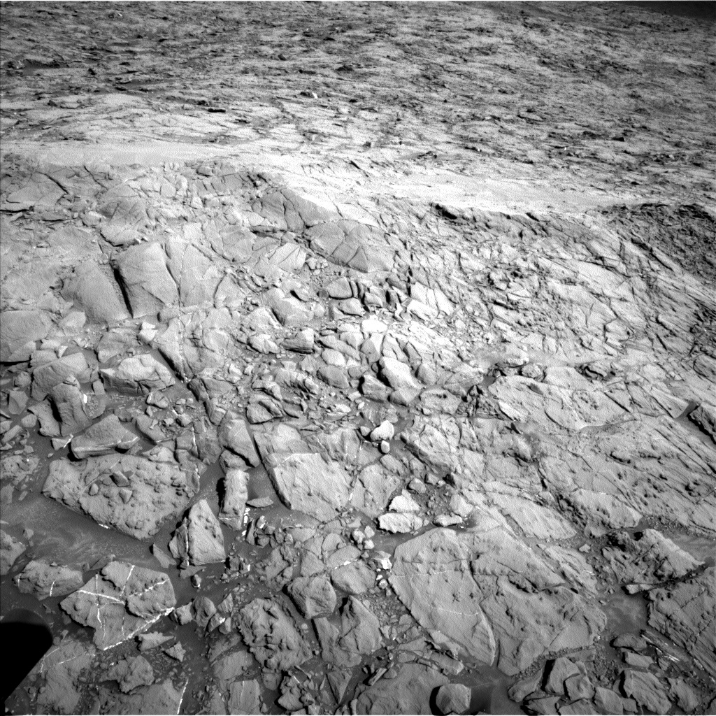 Nasa's Mars rover Curiosity acquired this image using its Left Navigation Camera on Sol 1168, at drive 216, site number 51