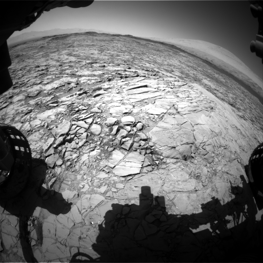 Nasa's Mars rover Curiosity acquired this image using its Front Hazard Avoidance Camera (Front Hazcam) on Sol 1170, at drive 268, site number 51