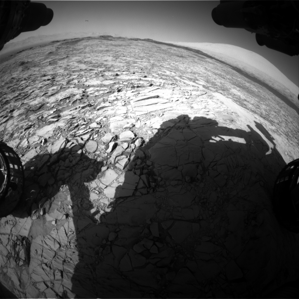 Nasa's Mars rover Curiosity acquired this image using its Front Hazard Avoidance Camera (Front Hazcam) on Sol 1171, at drive 268, site number 51
