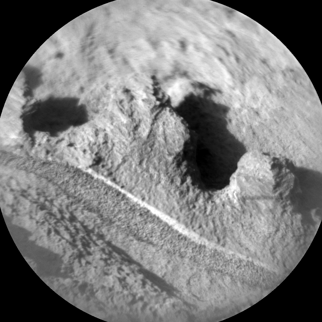Nasa's Mars rover Curiosity acquired this image using its Chemistry & Camera (ChemCam) on Sol 1171, at drive 268, site number 51