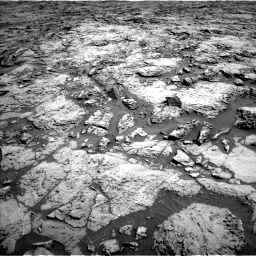 Nasa's Mars rover Curiosity acquired this image using its Left Navigation Camera on Sol 1172, at drive 382, site number 51