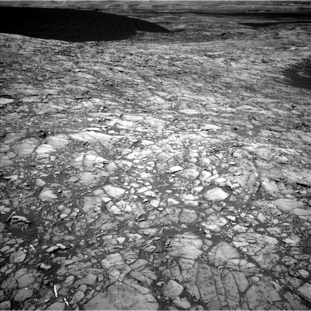 Nasa's Mars rover Curiosity acquired this image using its Left Navigation Camera on Sol 1172, at drive 592, site number 51