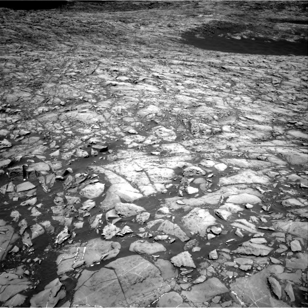 Nasa's Mars rover Curiosity acquired this image using its Right Navigation Camera on Sol 1172, at drive 574, site number 51