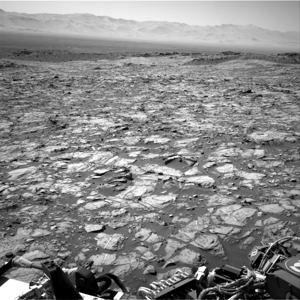 Nasa's Mars rover Curiosity acquired this image using its Right Navigation Camera on Sol 1172, at drive 592, site number 51