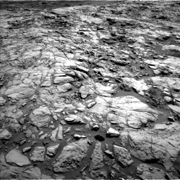 Nasa's Mars rover Curiosity acquired this image using its Left Navigation Camera on Sol 1173, at drive 604, site number 51