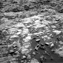 Nasa's Mars rover Curiosity acquired this image using its Left Navigation Camera on Sol 1173, at drive 670, site number 51