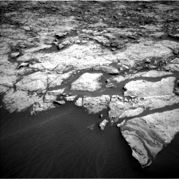 Nasa's Mars rover Curiosity acquired this image using its Left Navigation Camera on Sol 1174, at drive 892, site number 51