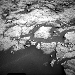 Nasa's Mars rover Curiosity acquired this image using its Left Navigation Camera on Sol 1174, at drive 904, site number 51