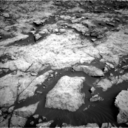 Nasa's Mars rover Curiosity acquired this image using its Left Navigation Camera on Sol 1174, at drive 916, site number 51