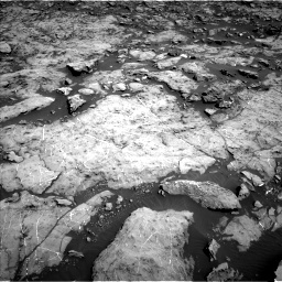 Nasa's Mars rover Curiosity acquired this image using its Left Navigation Camera on Sol 1174, at drive 922, site number 51