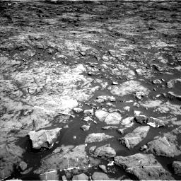 Nasa's Mars rover Curiosity acquired this image using its Left Navigation Camera on Sol 1174, at drive 940, site number 51