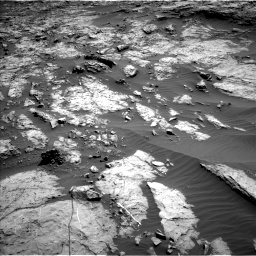 Nasa's Mars rover Curiosity acquired this image using its Left Navigation Camera on Sol 1174, at drive 946, site number 51