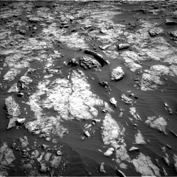 Nasa's Mars rover Curiosity acquired this image using its Left Navigation Camera on Sol 1174, at drive 964, site number 51