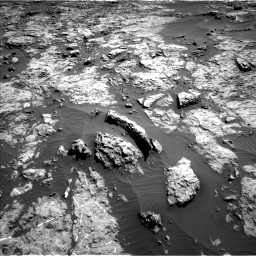 Nasa's Mars rover Curiosity acquired this image using its Left Navigation Camera on Sol 1174, at drive 976, site number 51