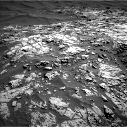 Nasa's Mars rover Curiosity acquired this image using its Left Navigation Camera on Sol 1174, at drive 1048, site number 51
