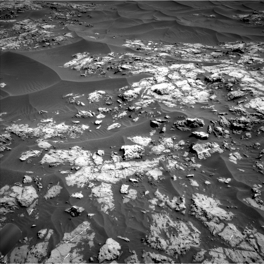 Nasa's Mars rover Curiosity acquired this image using its Left Navigation Camera on Sol 1174, at drive 1048, site number 51