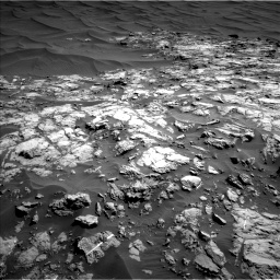 Nasa's Mars rover Curiosity acquired this image using its Left Navigation Camera on Sol 1174, at drive 1054, site number 51