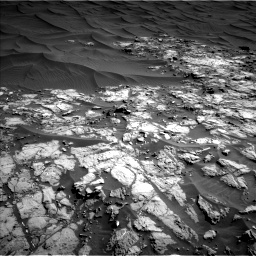 Nasa's Mars rover Curiosity acquired this image using its Left Navigation Camera on Sol 1174, at drive 1066, site number 51