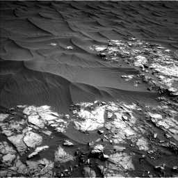 Nasa's Mars rover Curiosity acquired this image using its Left Navigation Camera on Sol 1174, at drive 1078, site number 51