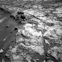 Nasa's Mars rover Curiosity acquired this image using its Right Navigation Camera on Sol 1174, at drive 886, site number 51