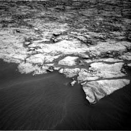 Nasa's Mars rover Curiosity acquired this image using its Right Navigation Camera on Sol 1174, at drive 886, site number 51